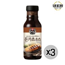 백설 돈카츠소스 315gx3개 돈까스소스 맛좋은 달달한