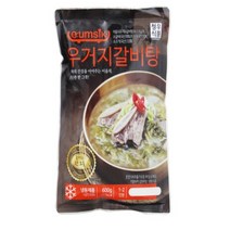 밥먹는사람들 우거지갈비탕 레토르트 밀키트 특갈비 파우치 왕갈비 간편식 600g, 600g 5팩
