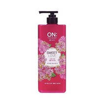 온더바디 스위트 러브 퍼퓸 바디워시 과일향, 500g, 500ml, 1개