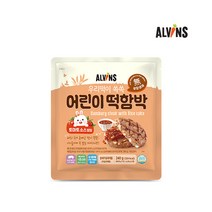 엘빈즈 우리떡이 쏙쏙 어린이 떡함박, 1팩, 떡함박스테이크, 240g