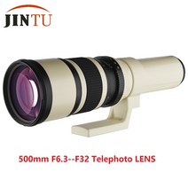 FITRADE JINTU UNC 초망원 렌즈 니콘 F 마운트 풀 프레임 APS-C DSLR SLR 디지털 카메라용 500, 01 Nikon, 1개