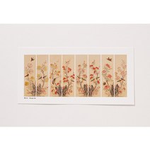 민화 엽서(중) - 화조도