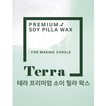 캔들나라 캔들왁스 테라 프리미엄 소이 필라 왁스 필라용 1kg 1봉지, 1000g