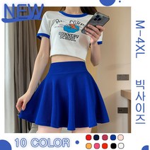 SALE^_^-NEW/여자 플리츠 스커트/골프 치마/여름 스포츠 스커트/헬스/링클프리/빅사이즈/빅 사이즈 여성 치마