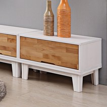 [우아미아이] [우아미가구]하므 원목 협탁, 색상:그레이