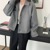 린다샵 레브슈 나그랑 하프 코트-JK4332K29