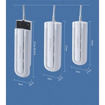 신발건조기가을과 겨울 휴대용 신발 건조기 GX18 가정용 전기 살균 탈취 일정 온도 세 기어 타이밍, 02 Suitable for adults_01 EU