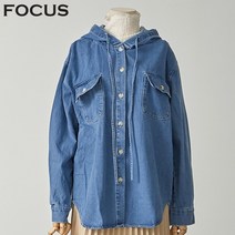 포커스 박시데님후드 FBS2A7PBL0004
