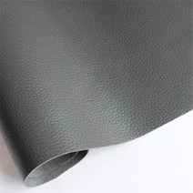 룽고가죽 재단원단 천연소가죽 오플무늬 7색 25X40cm 3장-공예 공방 소품 악세사리 연습가죽, 그레이