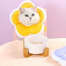 수술후 푹신한 고양이 넥카라 멍뭉이깔때기 멍멍이카라, 단일사이즈