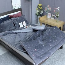 뉴펀 국산 밍크극세사 차렵이불 극세사이불 따뜻한 겨울이불
