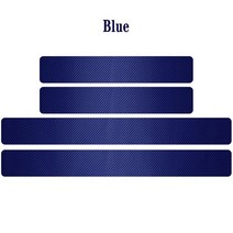 지프 랭글러 용품 자동차 탄소 섬유 도어 씰 트림 스티커 데칼 지프 레니게이드 패트리어트 랭글러 체로키, 04 파란_05 Cherokee