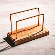 고급 도마 거치대 원목 황동 캄포 유칼립투스 엔드그레인 명품 주방정리 더블류바움 도마 거치대