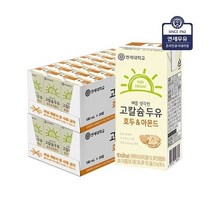 연세우유 [연세두유] 뼈를 생각한 고칼슘 두유 호두&아몬드 180mlX48팩