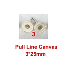 Dremel 드레멜 액세서리 부품 연마 휠 버핑 패드 브러시 세트 로타리 드릴 비트 용 연마기 로타리 용미니, 03 Pull Line Canvas