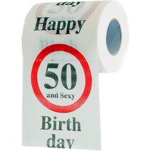 GOODS GADGETS 재미있는 화장지 50 번째 생일선물 생일 기념 선물, 1개, 70세