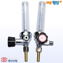 명신산업 레귤레이터 플로우미터 질소유량계 MS-FN35 (35L)