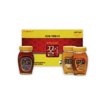 수산원 꿀차4호 600g 3병 아로니아 대추 동충하초 설 추석 선물세트