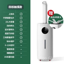 산업용 가습기 대용량 상업용 가게 사무실 대형 채소 보존 과일 가게, 21L 터치