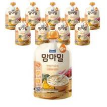 맘마밀 안심이유식 6개월부터, 단호박과 소고기, 100g, 5개