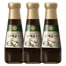 백설남해굴소스, 210g, 3개