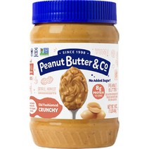 피넛버터앤코 올드패션드 크런키 Peanut Butter Co Peanut Butter 454g 땅콩버터 스프레드