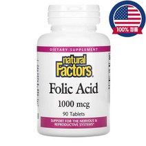 네추럴팩터스 엽산 DFE 1700mcg 1000mcg 캡슐 90정, 1700mcg 90정