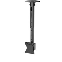 CLB-110F(블랙) 15~27인치 티비 천정형 브라켓 TV 설치 모니터, CLB-110F(블랙 기본1M)