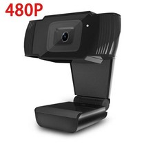 웹캠 1080P 480P 풀 HD 웹 카메라 내장 마이크 회전식 USB 플러그 캠 Mac PC 컴퓨터 노트북 데스크탑, 03 type B 480P