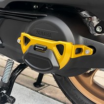 2021 야마하 NMAX125 튜닝 엔진 커버 구동계 가드 바이커스, Gold - 골드