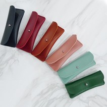 도장케이스 인감도장 가죽케이스 도장지갑, 인디핑크