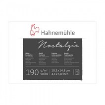 하네뮬레 노스탈지 엽서용 스케치패드 190g 20매 10.5x14.8cm