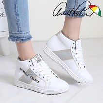 아놀드파마 6cm 여성 키높이 골프화 수제 골프 스니커즈 연습용 실내 스크린 패션 하이탑 운동화 발편한 쿠션 신발 가벼운 경량 푹신한 데일리 스파이크리스 국산 클래식 통굽