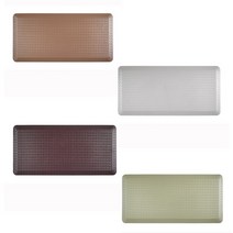 홈키친플러스 Mon Chateau 바스켓 PVC 주방욕실매트, 올리브