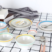 100SU 수채화 2인 식기 홈세트 / 루미에르 그릇세트