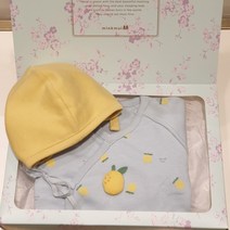 [M밍크뮤D] 22FW (BL)유자배내저고리SET 보넷세트선물 (32A7000001) 출산준비물 신생아선물 배내수트 배내, 없음