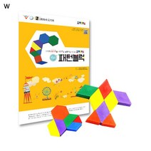 조이매스 패턴블럭세트 교구+워크북, 본상품선택