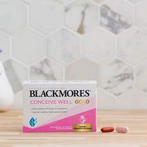 블랙모어스 임신준비 영양제 컨시브 웰 골드 28캡슐+28정 Blackmores Conceive Well Gold