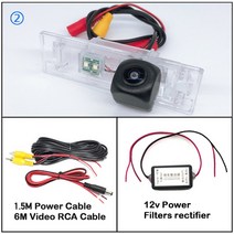 어라운드뷰 후방 사이드 카메라 자동차 백업 풀 HD CCD 고 RCA 미니쿠퍼 R50 R52 R53 R56 R55 R57 R60 R61, 02 Camera Filters