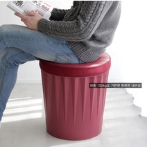 laterior 미용보조의자 스툴 등받이없는의자 화장대 진료의자, 2.수납의자_블랙ㅡ(블랙쿠션)