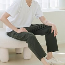 민트코코아 남자 여름 슬랙스 쿨바지 우븐팬츠