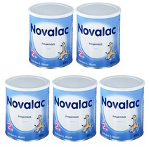 (독일 내수용) 노발락 스테이지 2 6개월 후속 분유 800g Novalac 2 Folgemilch, 5개