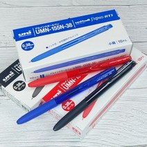 0.38mm 중성펜-유니볼 SIGNO RT1 노크식 1다스, 블랙, 본상품선택