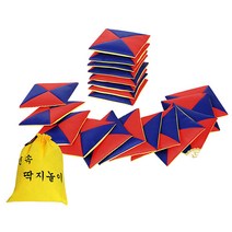 키즈마트 22436-딱지세트 딱지치기민속놀이 설날 추석 정월대보름 단체게임 행사 명절놀이