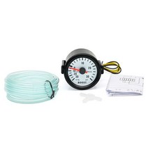 유면계 유량계 AD 2 "52mm 블루 LED 자동차 게이지 오일 압력 게이지 PSI 바 터보 부스트 게이지 12, 02 Boost Gauge PSI