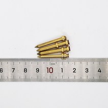 111mm 빅토리녹스 스위스 아미 나이프용 황동 리벳 1 세트 캡 포함