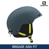 살로몬 [Salomon]살로몬 21/22 브리게이드 아시안핏 헬멧 에보니색/BRIGADE AF HELMET/프리스타일 스키헬멧, 선택완료