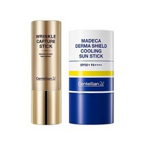 센텔리안24 동국제약 마데카 링클 캡처 주름스틱 10g + 쿨링 선스틱 22g