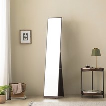 [무료배송+1만원즉시할인] 파로마 스퀘어 400 전신거울 거울 / 공간활용거울 / 심플거울 / 슬림거울, 월넛