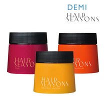 데미 헤어 시즌즈 트리트먼트 250ml 가는보통굵은, 보통모 모이스쳐(주황)